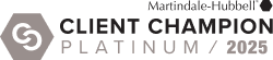 Martindale-Hubbell Client Champion | Platinum/2025